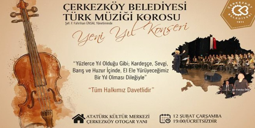 TÜRK MÜZİĞİ KOROSU'NDAN YENİ YIL KONSERİ